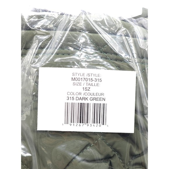 Marc Jacobs Quilted Nylon Small Weekender Travel Bag Dark Green New JL02306068 - Picture 13 of 15